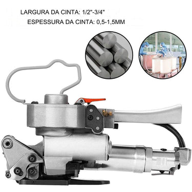 maquina de cintar  A-19 MRAWNE para fita de solda em poliéster