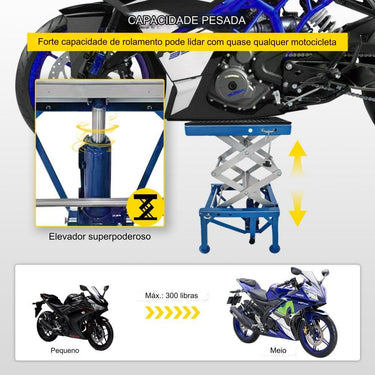 Elevador Hidráulico para Motocicletas