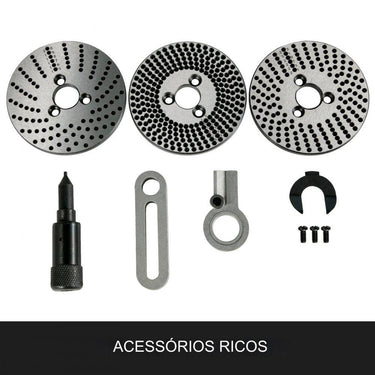 Conjunto de 3 Discos de Indexação (100mm)