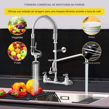 Torneira Pré-enxaguamento Comercial