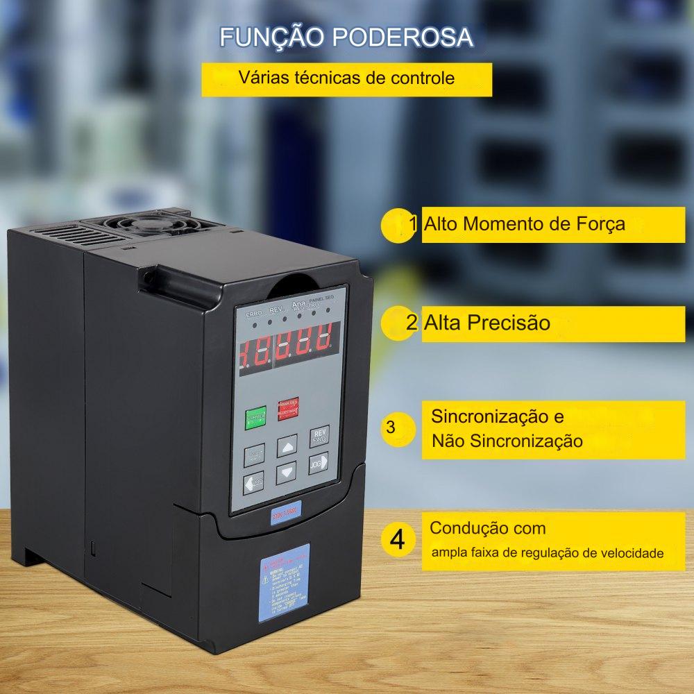 Conversor de Frequência de 1.5KW (2HP)