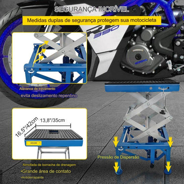 Elevador Hidráulico para Motocicletas