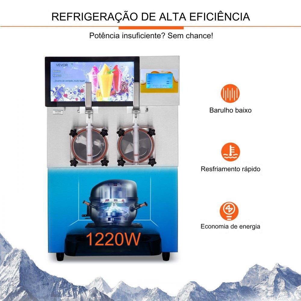 Máquina de Slushy Comercial de 8L