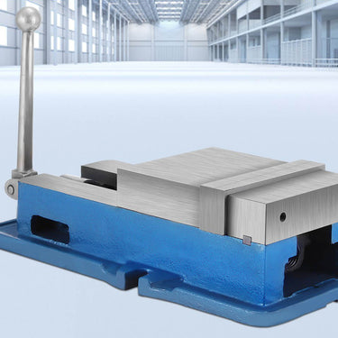 6" 150mm torno de bancada fixo corpo fundido maxilar almofada fixa