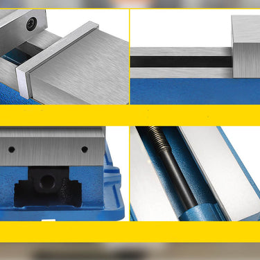 6" 150mm torno de bancada fixo corpo fundido maxilar almofada fixa