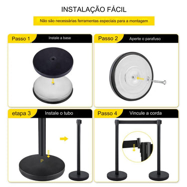 Controle de pessoas - Barreiras VIP