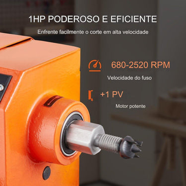 Torno de Madeira com 750W de Potência (102cm)