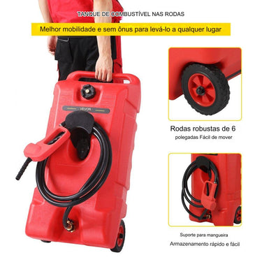 Caddy de Combustível Portátil 53L