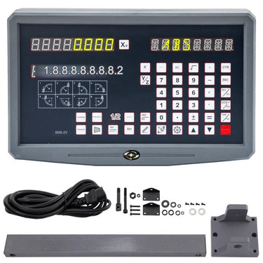 Display Digital de 2 Eixos para Máquina de Torno