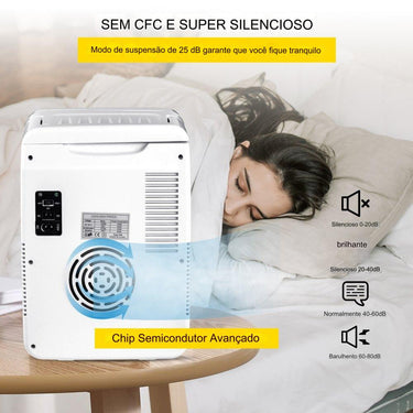 Mini Geladeira  - 10L Portátil