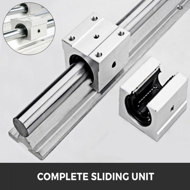 Guia Linear SBR16 500mm e 4 Blocos