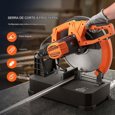 Serra de Esquadria - 2800W Lâmina 355cm