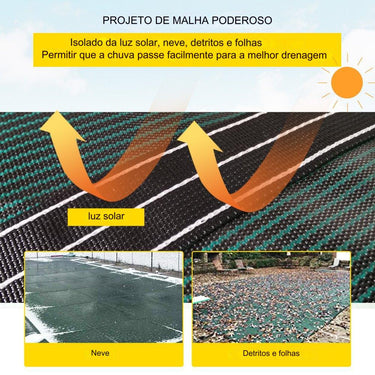 Capa de Piscina Retangular - 55x109m