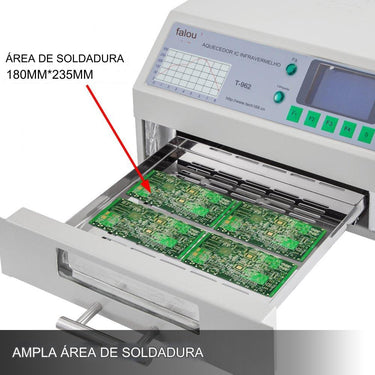 Forno de Refluxo Infravermelho (T962)