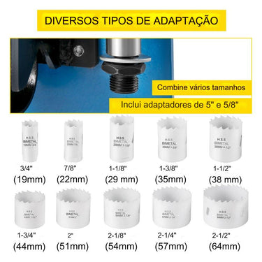 Cortador de Tubos (54mm Notch)