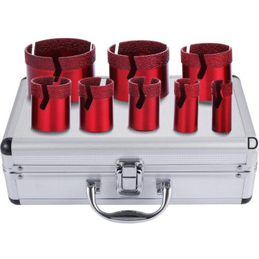 Conjunto de Brocas de Diamante  - 8 peças