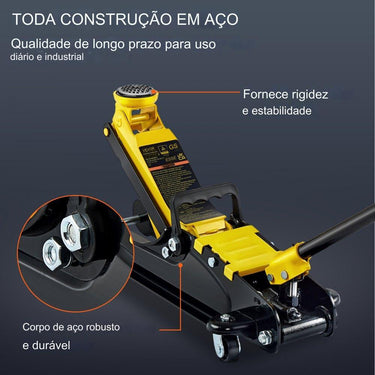 Macaco de Chão Hidráulico de 2.5 Toneladas