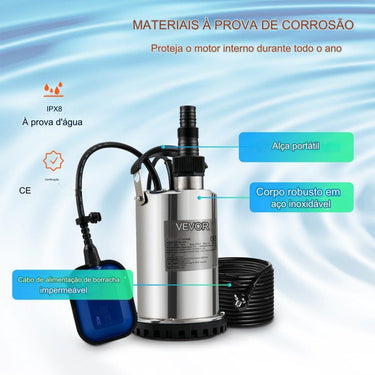 Bomba de Água Suja  230V 550W