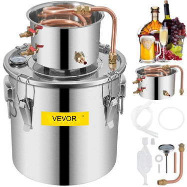 Destilador Álcool 12L Casa Aço
