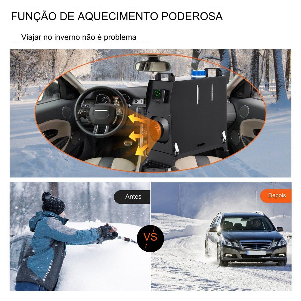 Aquecedor de Ar Diesel 8 kW 12V para Veículos