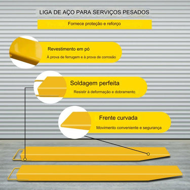 Extensões para Garfos de Palete - 72x5.9 Par