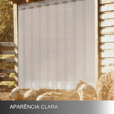 Cortina de Tiras PVC  (1.5m x 2.5m 6 Tiras)