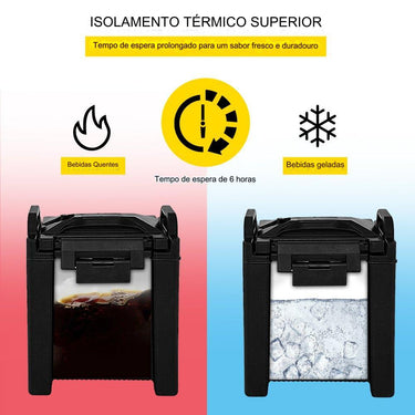 Dispensador de Bebidas Quentes e Frias 38L