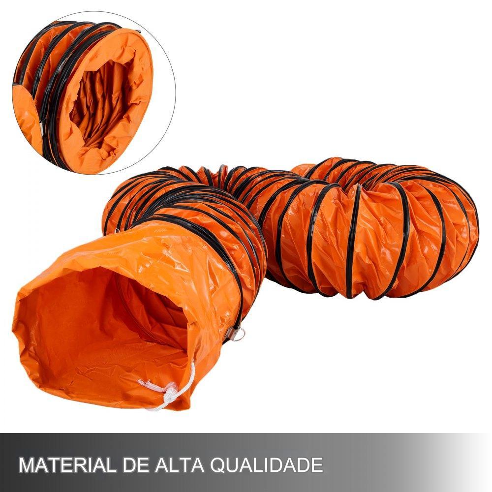 Mangueira Flexível PVC de 76m para Ventiladores de 300mm