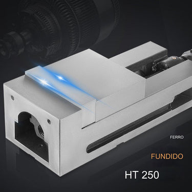 Morsa de Precisão Super Lock para Máquinas de 6 Polegadas em Aço Temperado