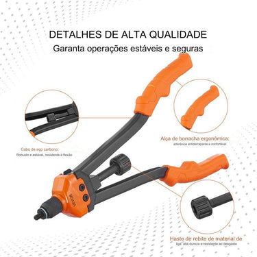 Conjunto de Ferramentas para Rebites