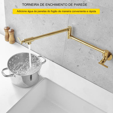 Torneira Parede para Panelas  670mm