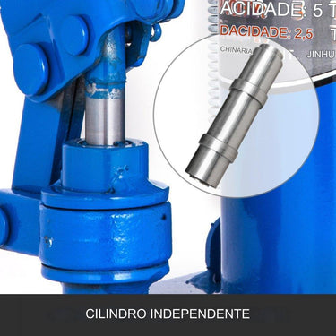 Elevador Hidráulico de Dedos de 5t