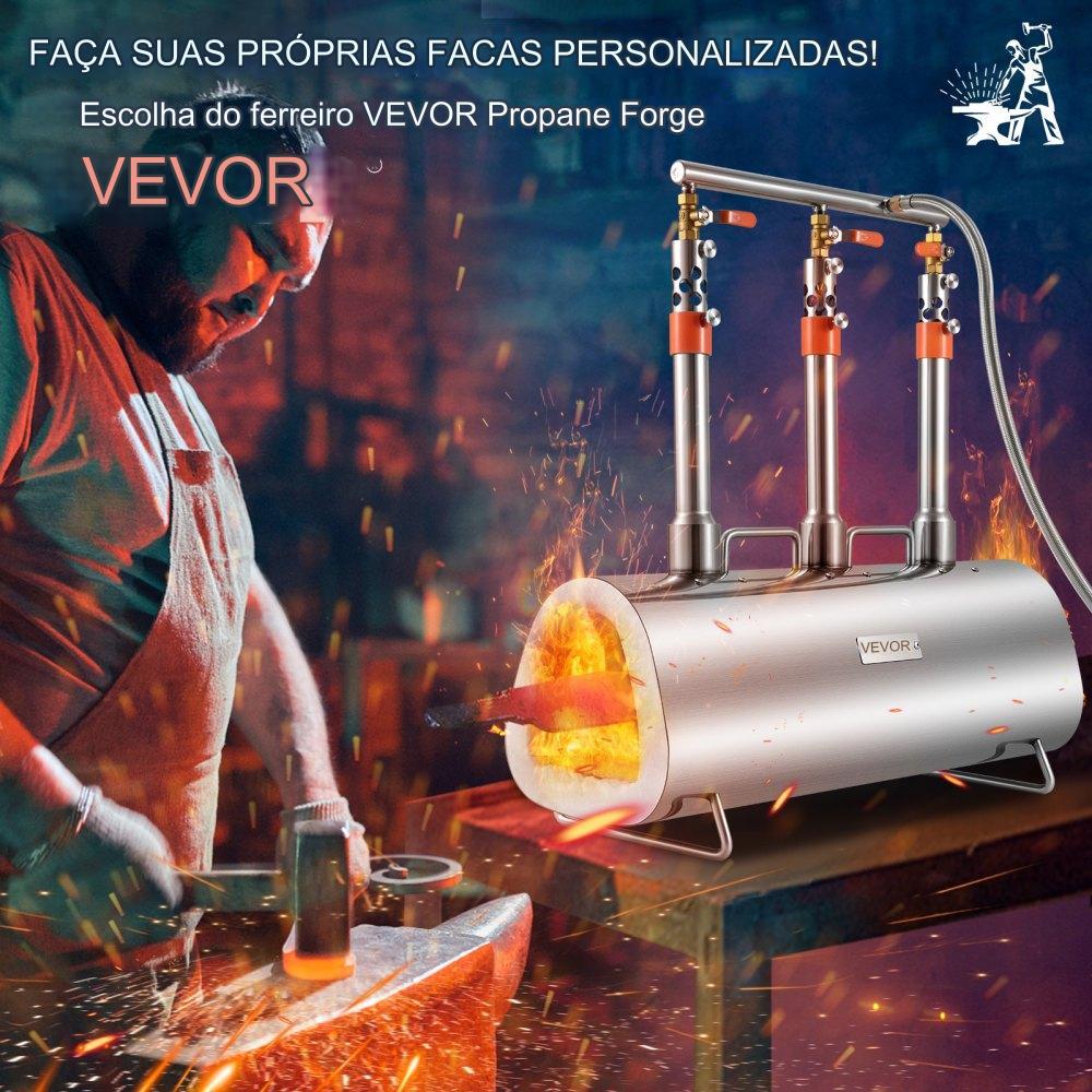 Forno de Forja a Gás  de 1426°C