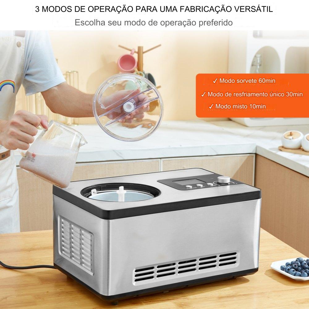 Máquina de Gelado de Disco Rígido (2L)