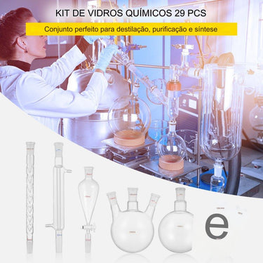 Vidro de Laboratório 24/40 - 29 Peças