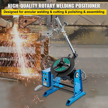 Mesa de Soldadura com Rolo Giratório Capacidade de 30kg e 80W