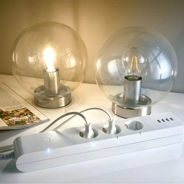 Extensão SILVERCREST "Zigbee Smart Home" com controle de voz wifi e usb