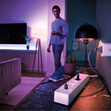 Extensão SILVERCREST "Zigbee Smart Home" com controle de voz wifi e usb