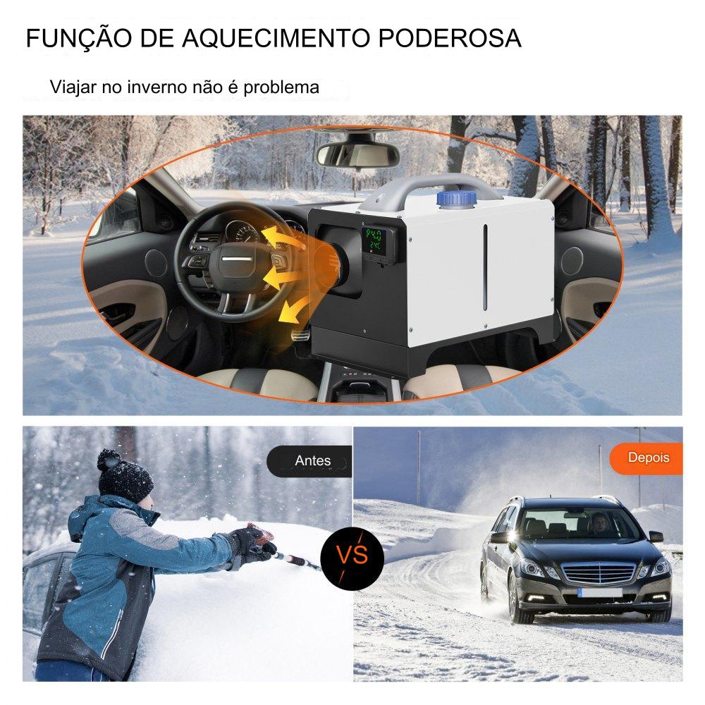 Aquecedor Diesel de 12V 8kW