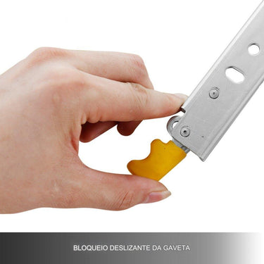 Trilhos de Gaveta de Extensão Total - 762mm