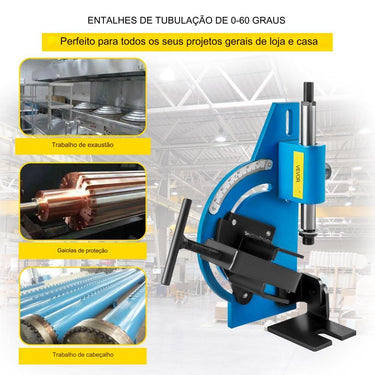 Cortador de Tubos  de 0-60mm com 9 Lâminas Bimetálicas