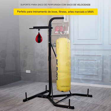 Suporte de Saco de box  Resistente e Dobrável profissional