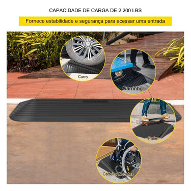 Rampa de Borracha  110x32x3.8cm