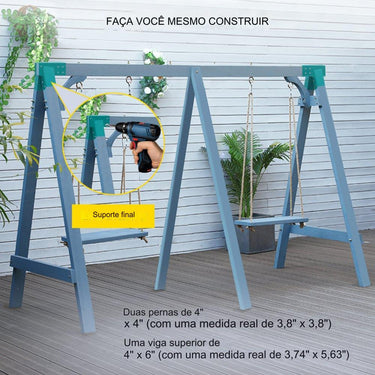 Conector de Balanço de Canto (Verde)