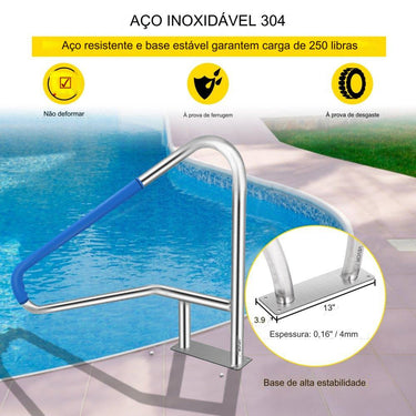 Corrimão de Piscina - 137x914cm 113kg