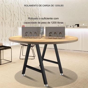 Conjunto de 2 Pernas para Mesa com Capacidade de Carga de 544kg