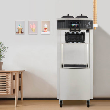 Maquina de gelados 3 sabores novas 20-28L/H