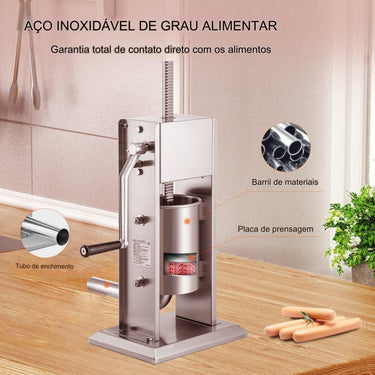 Máquina de Enchimento de Salsichas  - 3L Manual