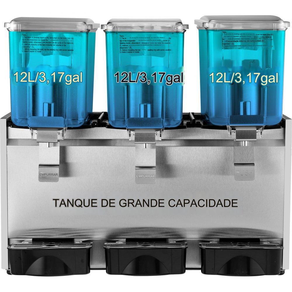 Dispenser de Suco 36L Familiar