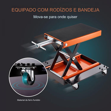 Elevador Hidráulico para Motocicletas de 0.5t